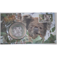 2020 Wildlife Recovery Koala Stamp & Medallion PNC image