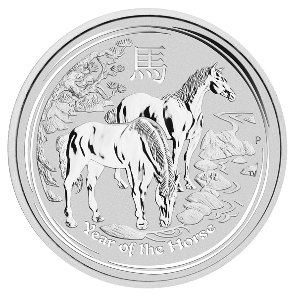 2014 Australian Lunar Series II: Year of the Horse 1 oz .999